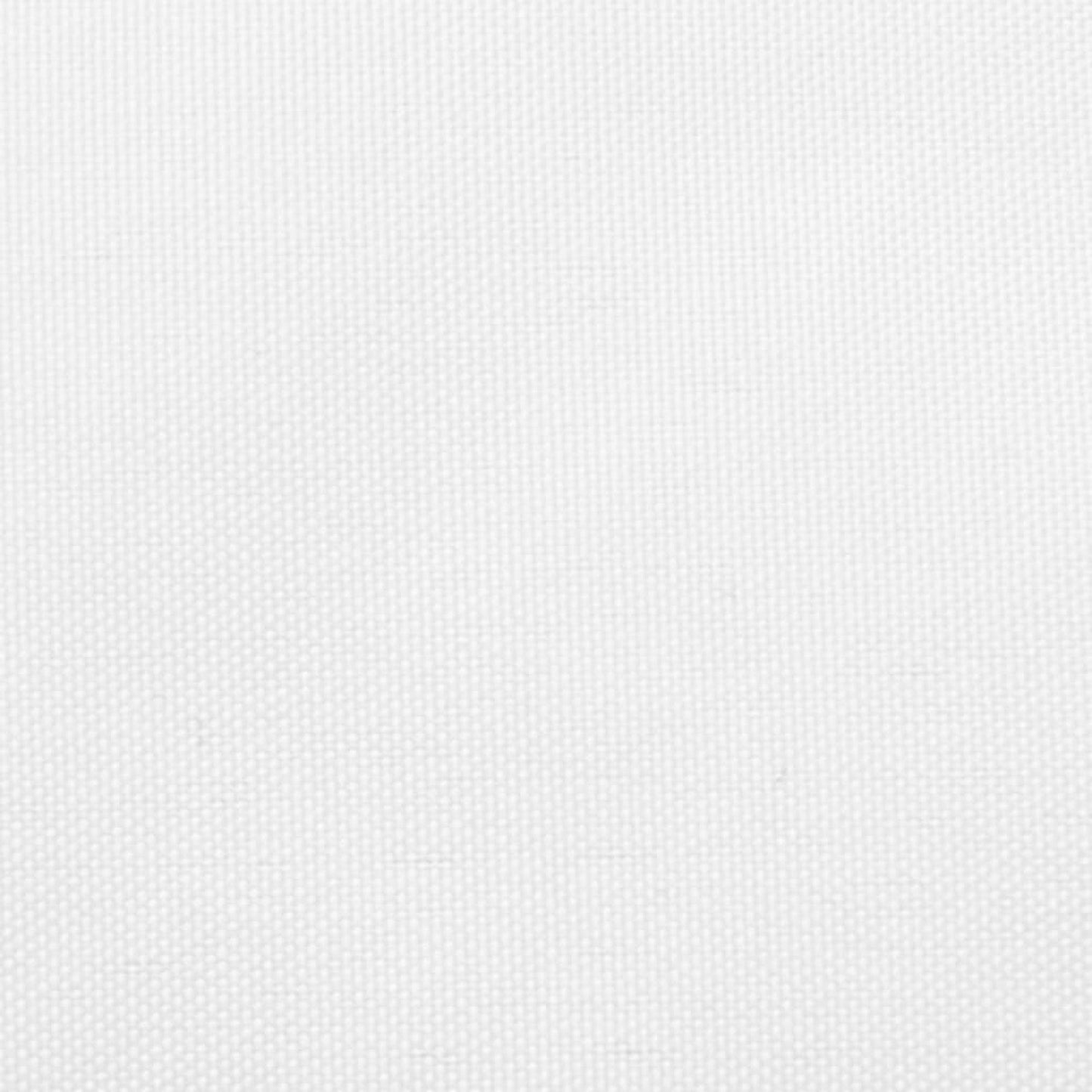 Rectangular sail canopy in white oxford cloth 2x5 m