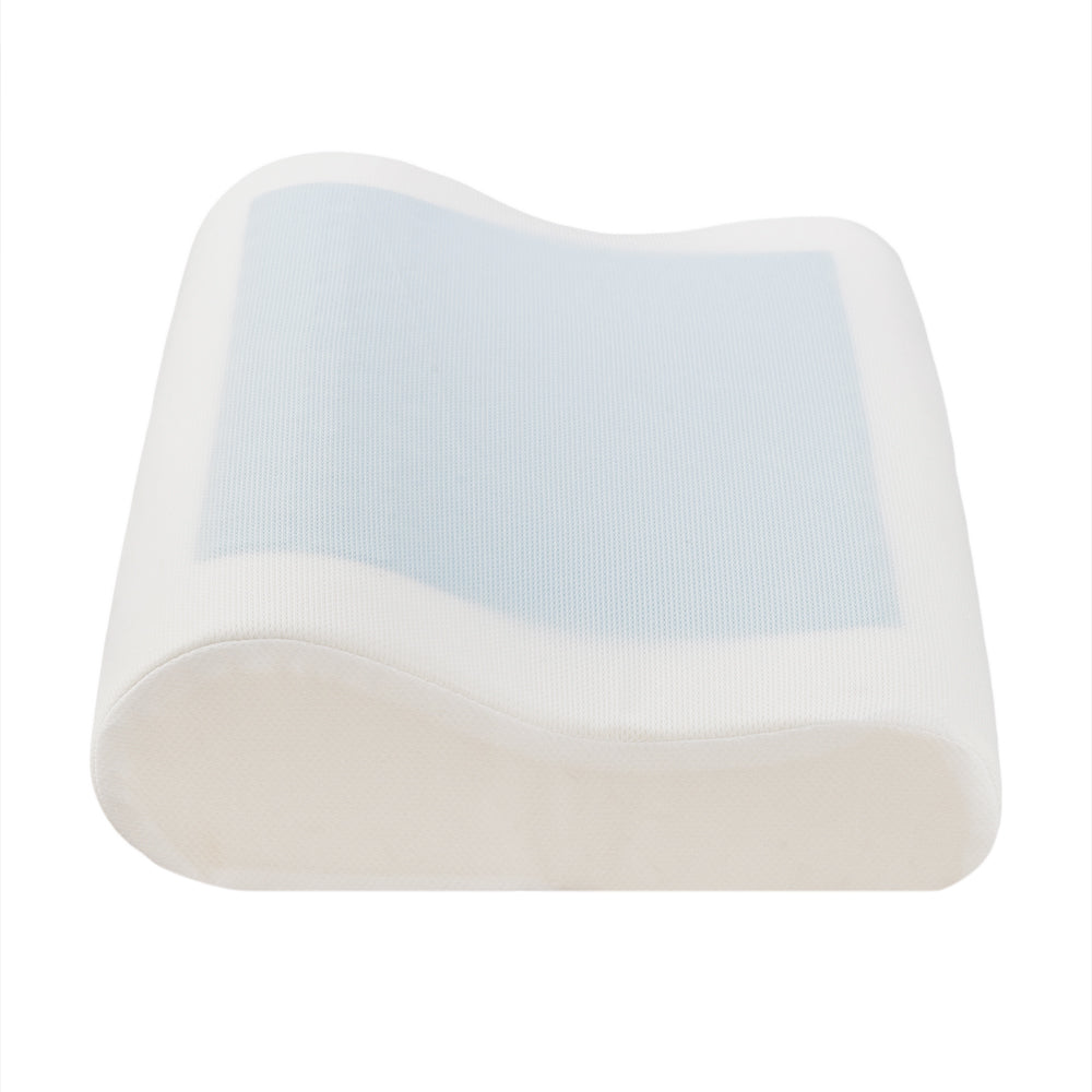 19.7x11.8x2.9/4” Gel Sheet Memory Cotton High And Low Profile Pillow