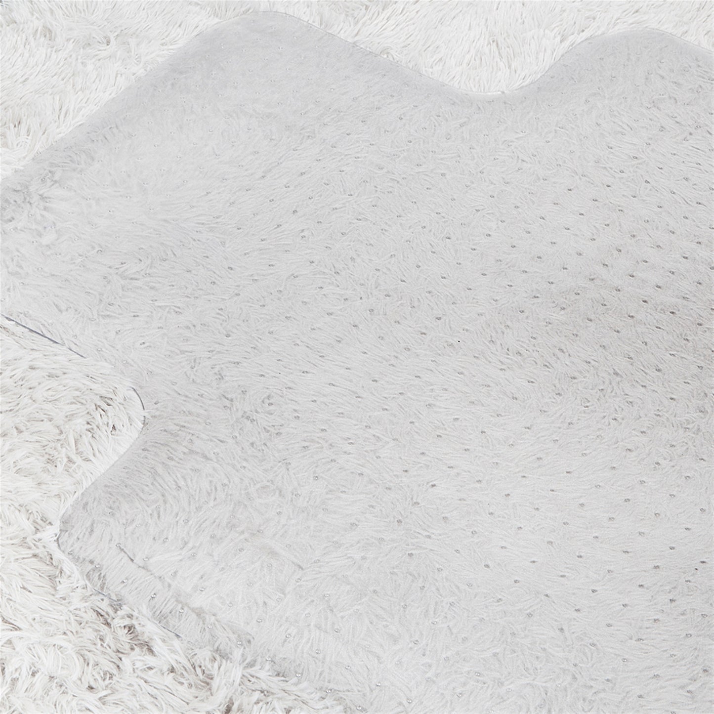 90 x 120 x 0.25cm PVC Home-use Protective Mat Chair Pad with Nail for Floor Chair Transparent