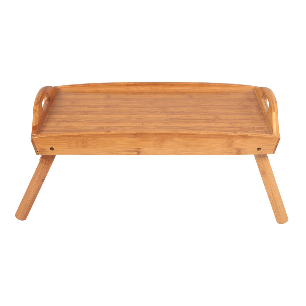Foldable Curved Breakfast Tray Burlywood