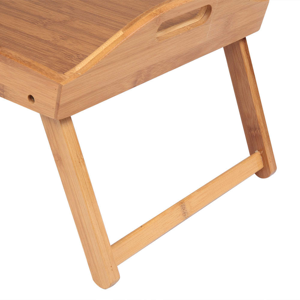 Foldable Curved Breakfast Tray Burlywood
