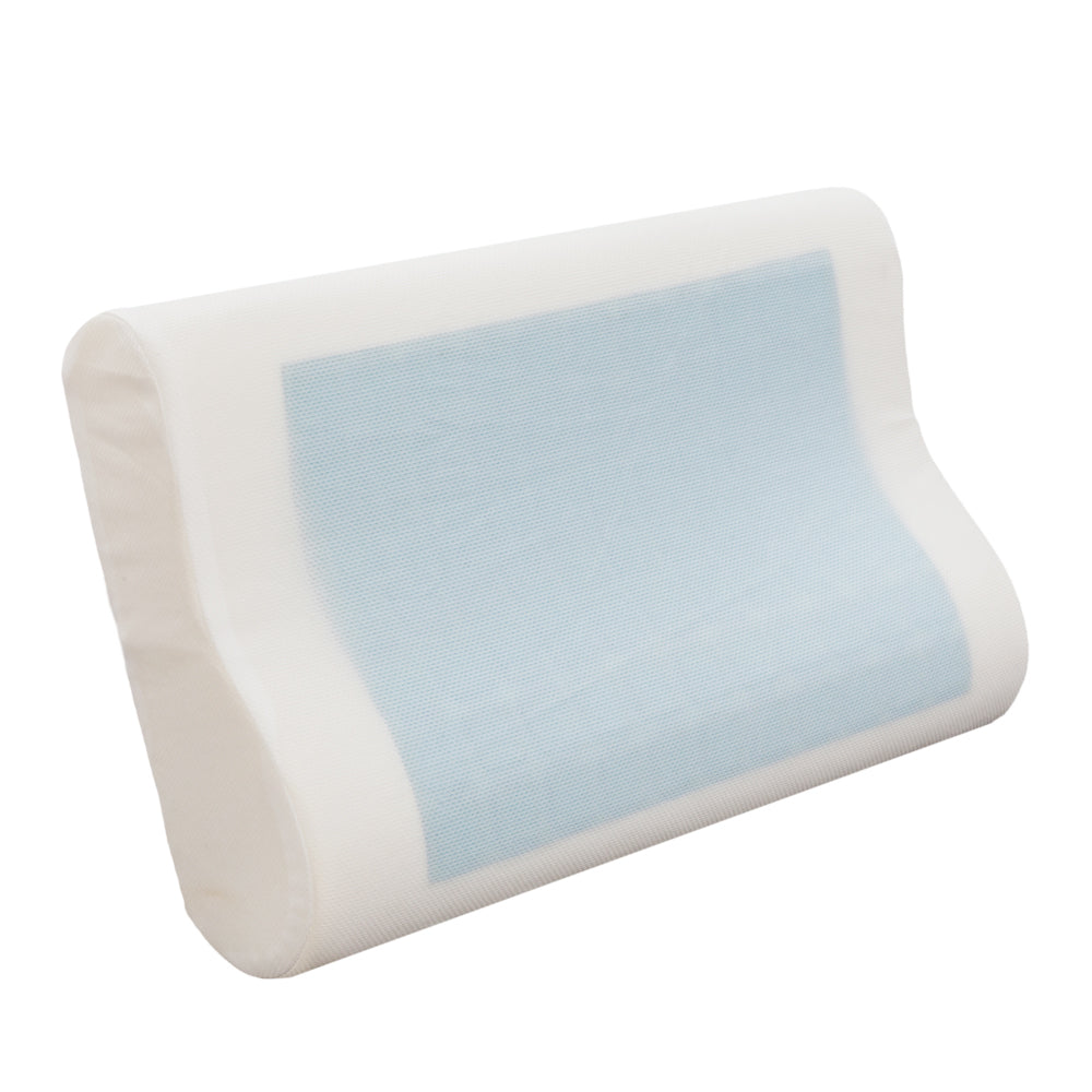 19.7x11.8x2.9/4” Gel Sheet Memory Cotton High And Low Profile Pillow