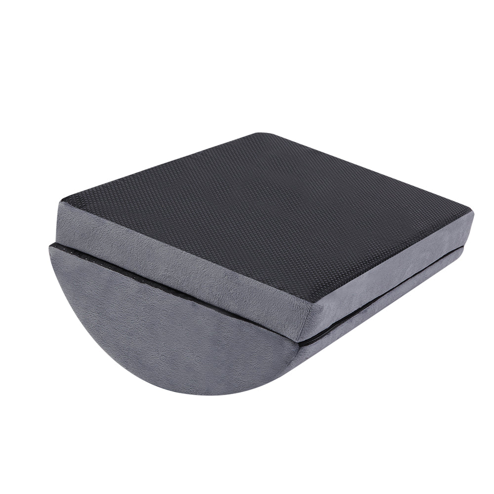 (17 x 11.3 x 4.15/6 )" Memory Cotton Pedals Height Can Be Split Gray